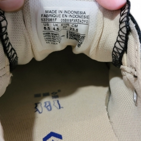 6.5 Slip On Chuck Taylor Converse All Star Low Top Casual Sneaker Emo Y2K Insp - Picture 4 of 4